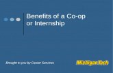Benefits of Co-op Seminar Fall 2010