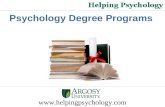 Psychology Degree Programs