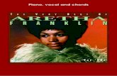 Aretha Franklin- Best of the '60s BOOK