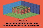 101 Puzzles in Thought and Logic
