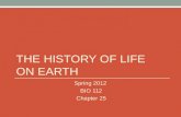 Chapter 25 History of Life on Earth