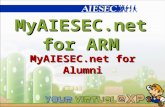 Using MyAIESEC.net for ARM_MyAIESEC.net for Alumni