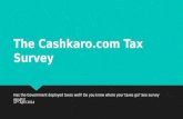 Cashkaro Tax Survey