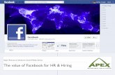 Facebook: for HR and Hiring