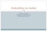 Subsidies In India
