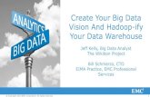 Create Your Big Data Vision and Hadoop-ify Your Data Warehouse