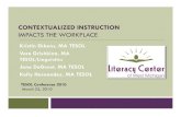 Contextualized Instruction Impacts the Workplace