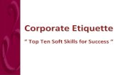 Top Ten Soft Skills Success