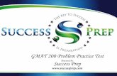 Success Prep Gmat 200 Online