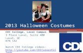 2013 Halloween Costumes at CDI College in Laval, Quebec