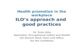 Ilo's approach & good practices   dr yuka ujita