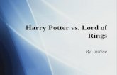Harry Potter vs. Lord of Rings