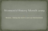 Womens history