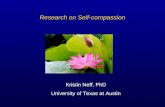 Self compassion research