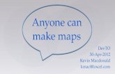 Kevin MacDonald - Anyone can make maps