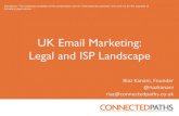 Email Marketing UK legal and ISP Landscape