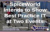 SpiceWorld Intends to Show Best Practice IT at Two Events (Slides)