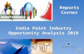 India paint industry opportunity analysis 2018 - Reports Corner