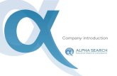 Alpha Search & Omega Recruitment Introduction