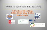 Audio visual media in l2 questionnaire Survey