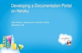 Developing a Documentation Portal on Heroku