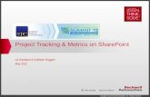 Project tracking and metrics on share point