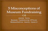 Five misconceptions of museum fundraising