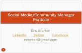 Eric Starker - Social Media / Community Manager Portfolio
