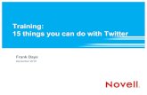 Twitter training presentation