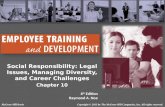 Employee Training & Development Ch 10