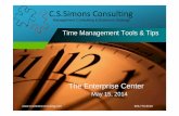 Time Management Tools & Tips
