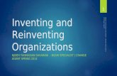 Inventing and reinventing organizations