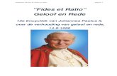 Johannes Paulus II: Fides et Ratio