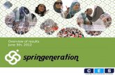 Springeneration.eu - Summary report