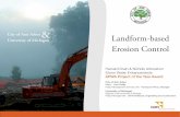 Landform-based Erosion Control for Stormwater Management