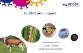 ELIXIR and Impact presentation given by Jackie Hunter, Chief Executive, BBSRC, at ELIXIR Launch event 18th December 2013