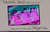 Nigeria & Designing for the Mobile Web