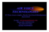 Air voice technologies