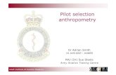 Pilot selection anthropometry  a comparison with measures taken by a single avmo- smith