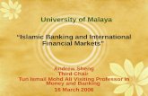 Islamic Banking Int Fin Mkts