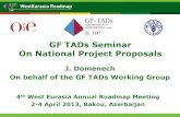 GF TADs Seminar On National Project Proposals