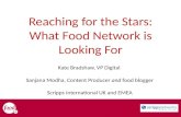 Reaching for the stars what food network looks for