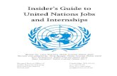 Insider's Guide to UN Jobs and Internships