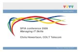 Chris Hewertson COLT Core skills – the platform for development SFIA