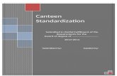 A summer internship report on Canteen standardization with reference to GSK