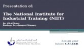 Presentation of NIIT Bahrain - March 2014
