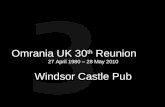 Omrania UK 30th Reunion - Prefinal