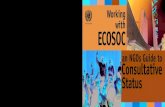Working with ECOSOC - An NGOs Guide to Consultative Status