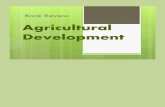 Review of books on agricultural development