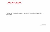 Avaya 1616 Manual